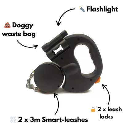 Aussie Paws Smart Leash - Untangled walks