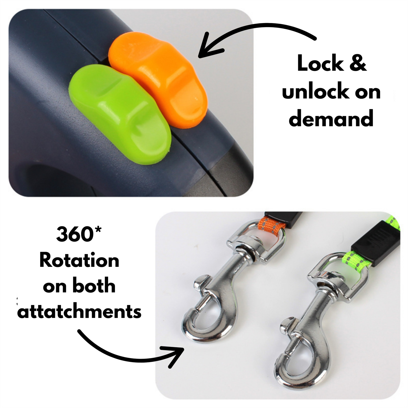Aussie Paws Smart Leash - Untangled walks